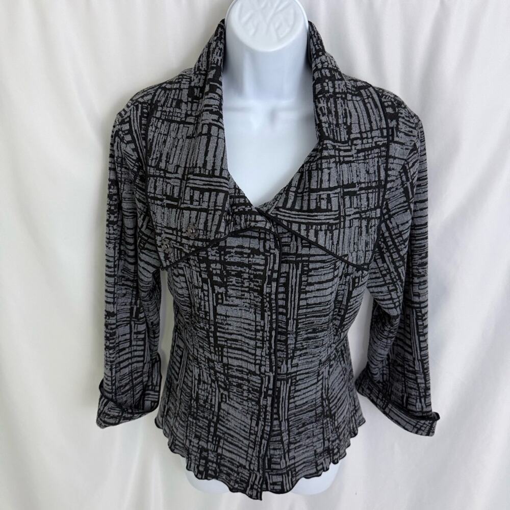 Susan Bristol Button Up Blazer Size Large